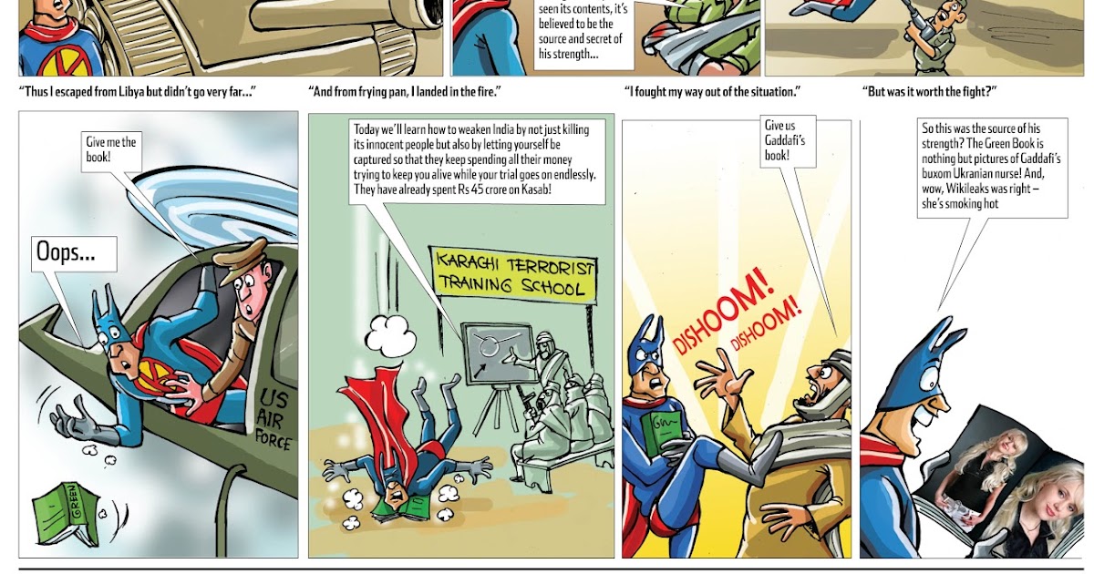 World of an Indian cartoonist!: The secret of Gaddafi's ...