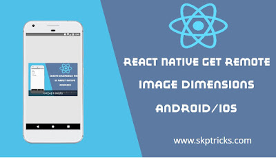 React Native Get Remote Image Dimensions Android iOS