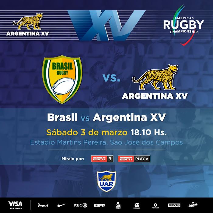 Argentina XV vs. Canadá en Jujuy en vivo por ESPN 3.