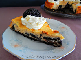 Cheesecake de oreo