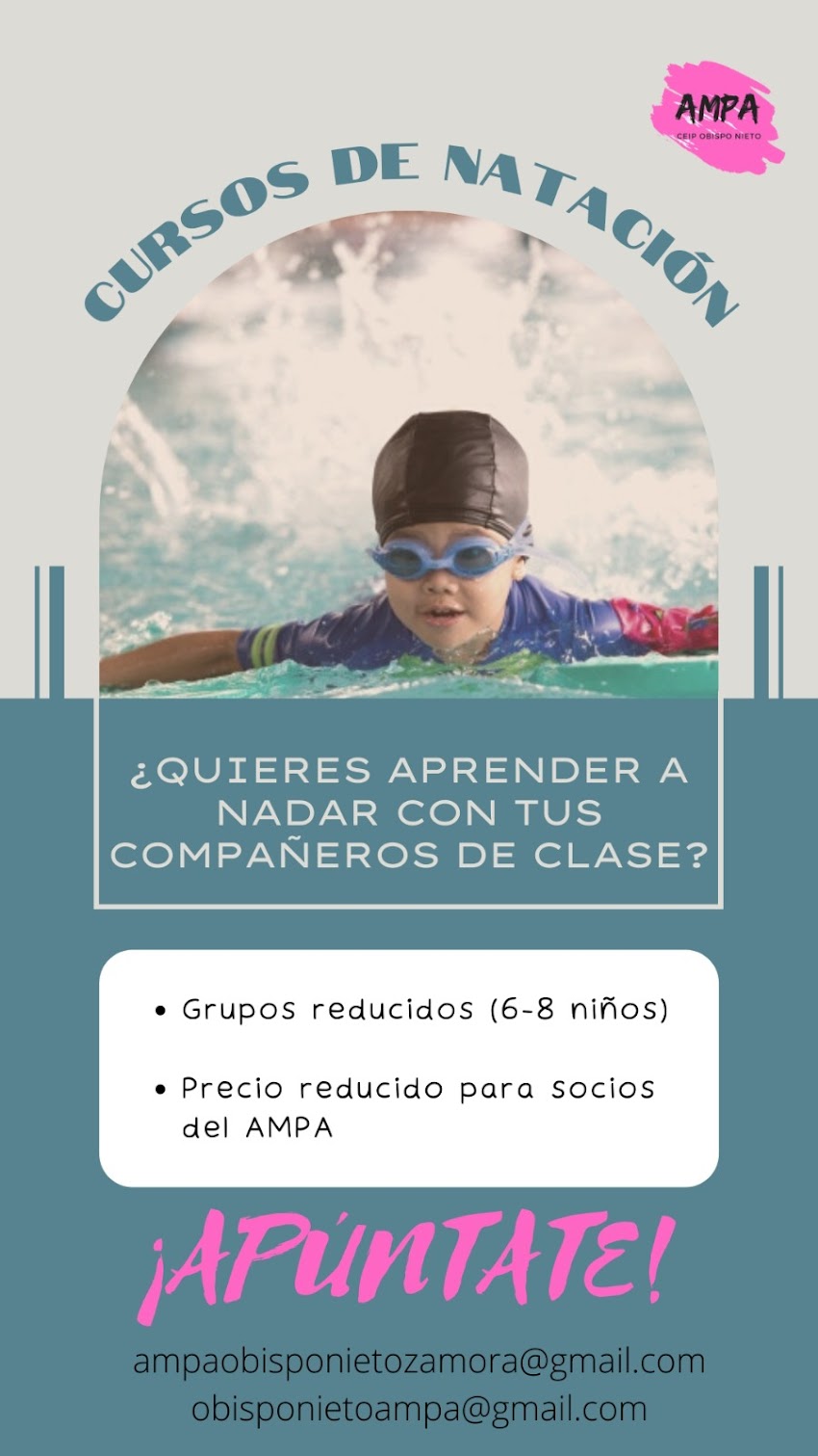 CURSOS DE NATACIÓN