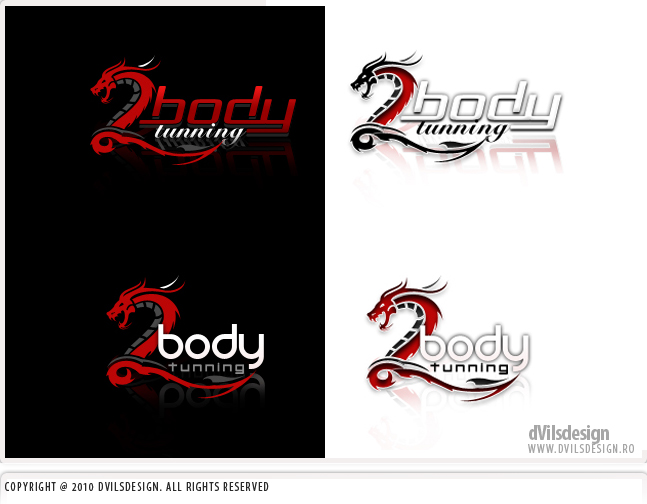 BODY TUNNING TATTOO LOGO DESIGN