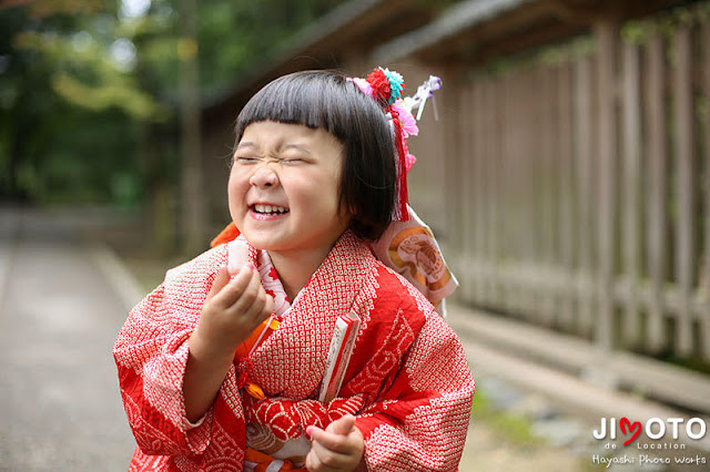 宇治上神社での七五三出張撮影