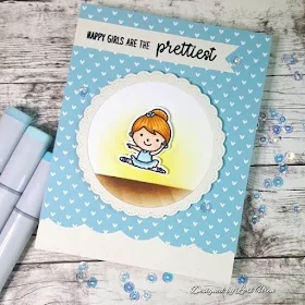 Sunny Studio Stamps: Tiny Dancers Customer Card Share by Lori U'ren