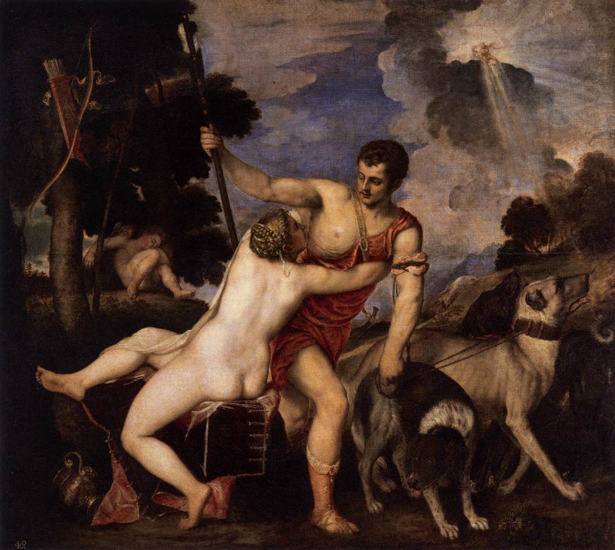 tiziano vecelli venus adonis