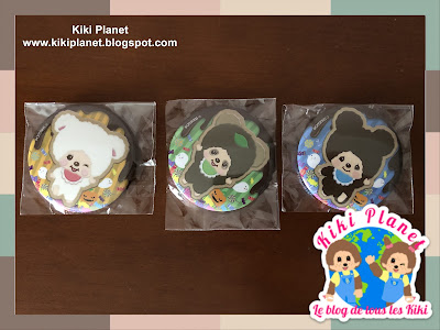 kiki monchhichi chimutan tanutanu cham kuma plus secret lunettes badges