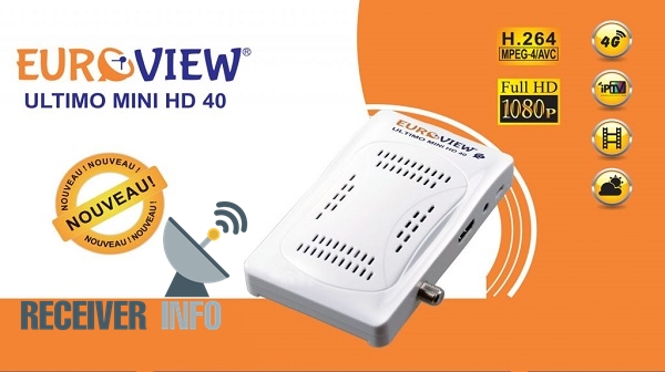 EUROVIEW ULTIMO MINI HD 40 NEW SOFTWARE UPDATE 2022