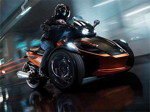 2013 Can-Am Spyder RS-S Motorcycle Photos, 480x360 pixels