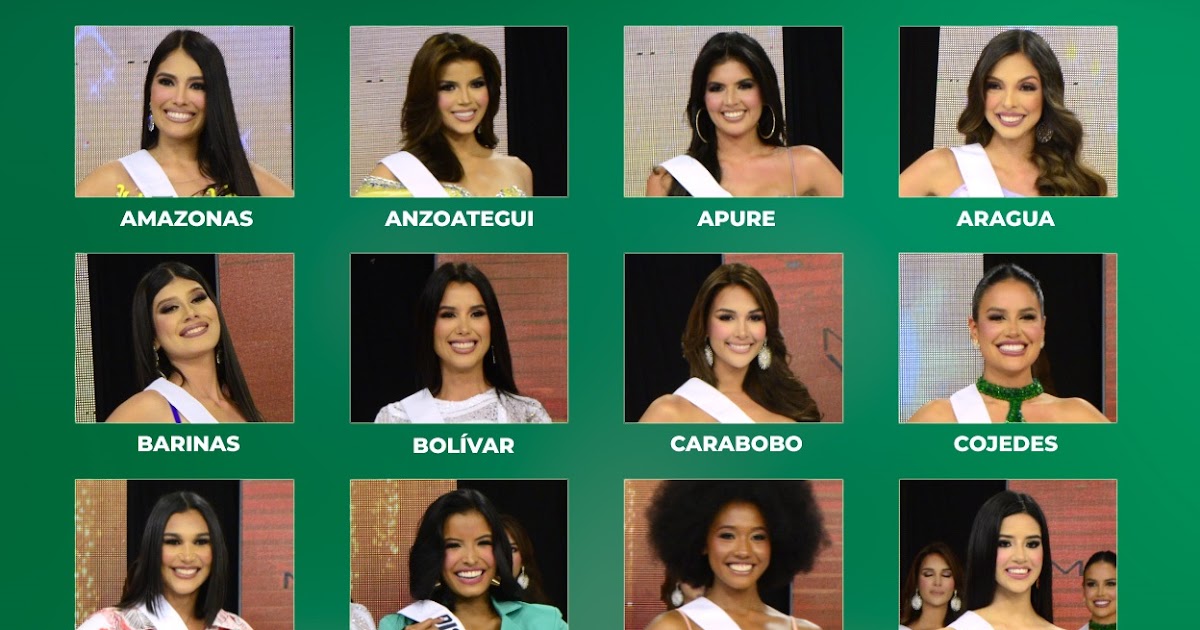 Miss Earth Venezuela 2023: conoce a las concursantes