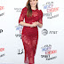 Elizabeth Olsen Hot Photos In Transperant Red Dress