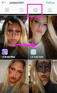 The lil icy eyes Filter Instagram |  How to get and use The lil icy eyes Instagram