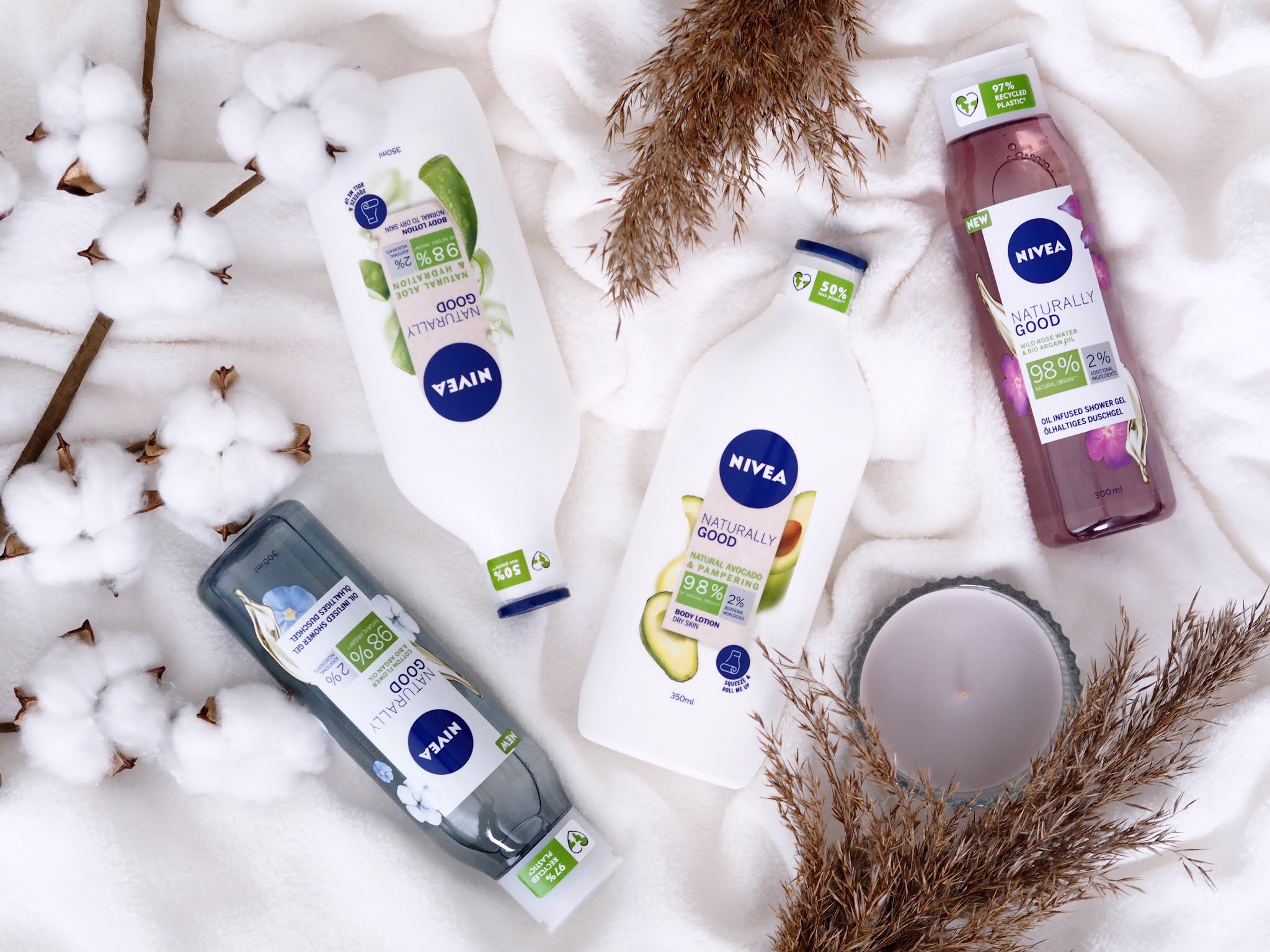 Nivea Naturally Good, telová kozmetika, vegánske zloženie,