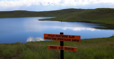 Tempat Wisata Danau Love Papua yang Tersembunyi