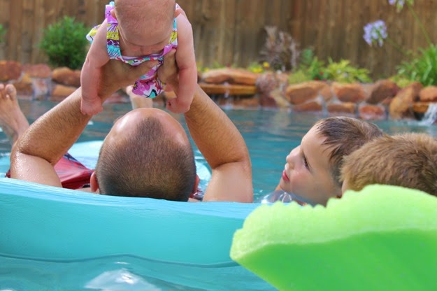 Bliss' First Swim and more! 033