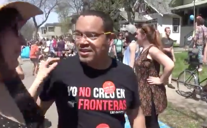 WATCH: Keith Ellison Wears Shirt Calling For End Of America's National Sovereignty