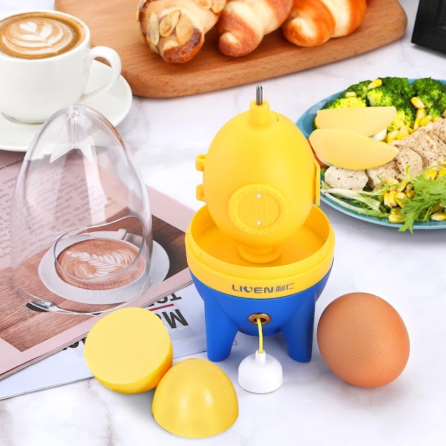 Quick Portable Egg Maker Manual Egg Mixer 