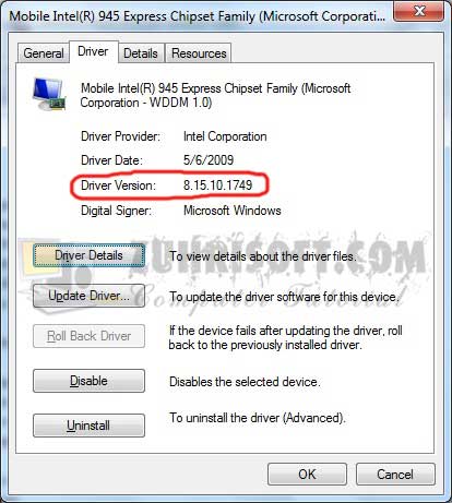 Cara Mengetahui Versi Driver Hardware Pada Windows