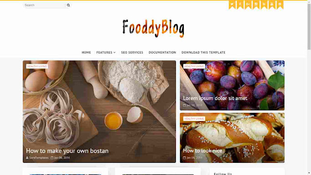 Foody-blogger-template