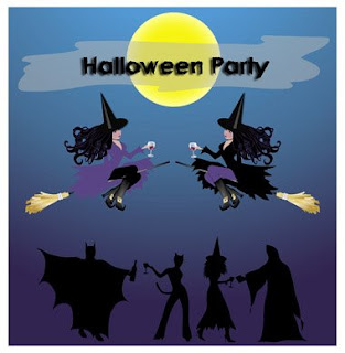 Halloween Witches Greeting Cards
