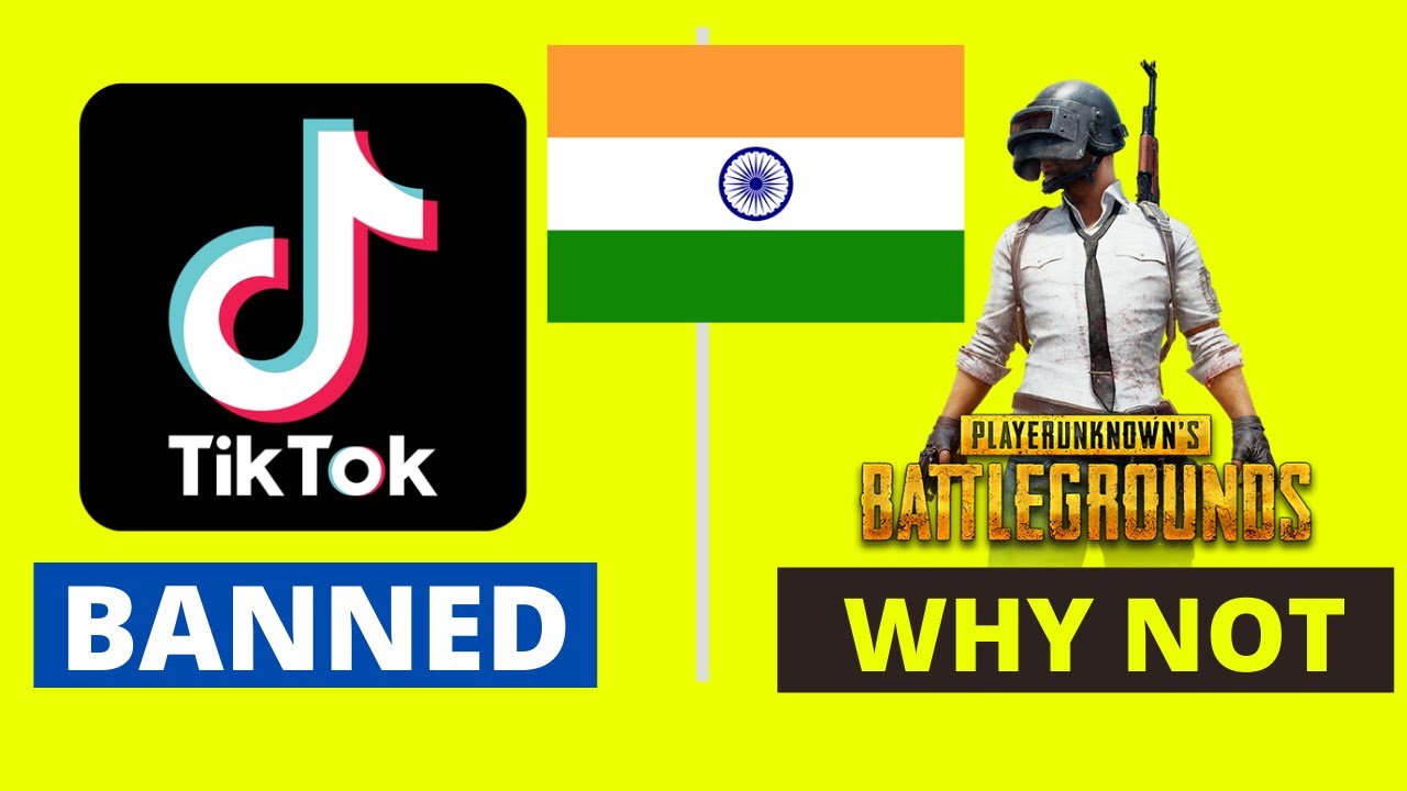 Why was TikTok banned in India but PUBG was not?