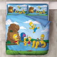 Ropa de cama de Los Simpsons