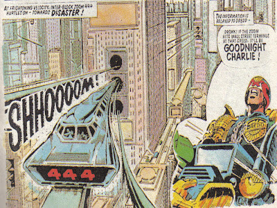 Good luck, Dredd: I don't think even the law can make that kid go to bed if he doesn't want to.