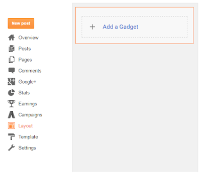 how to add a gadget in blogger 101helper