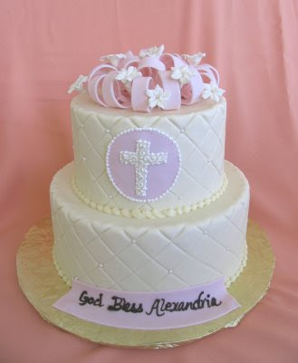 christening cake designs for girls. Baptism Cakes