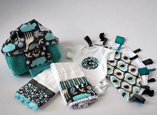 handmade gift set for baby boy