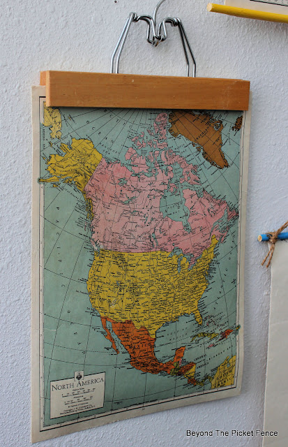 Thrifty Thursday Vintage Map Project