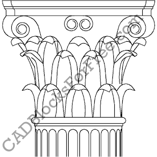 Free AutoCAD Blocks Arches Pillars Columns