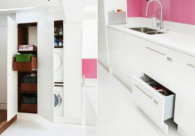 Desain Dapur Cantik Warna Pink | Sumber gambar : images.google.com