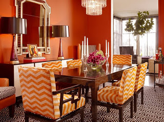 color decoration ideas Orange