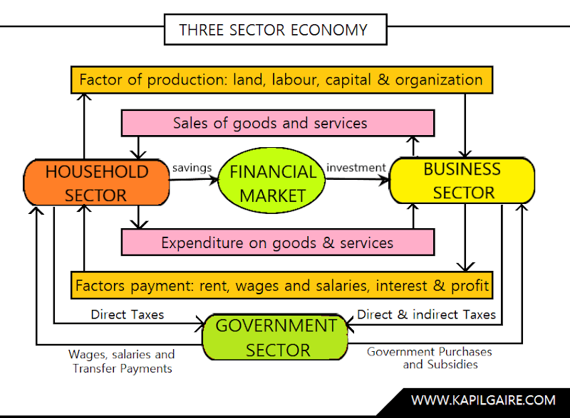 Three Sector Economy | Macroeconomics | BBS
