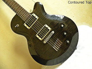 Yamaha AES620 Charcoal Gray (CG) - contoured flamed maple top