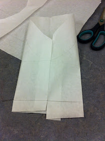 Sleeves pattern cutting