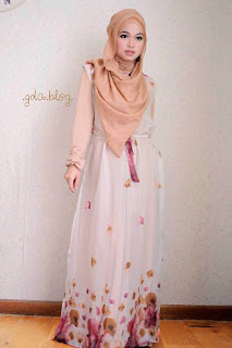 Model Baju Gamis Sifon