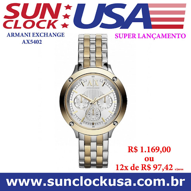 Relógios Armani Exchange Importados e Originais