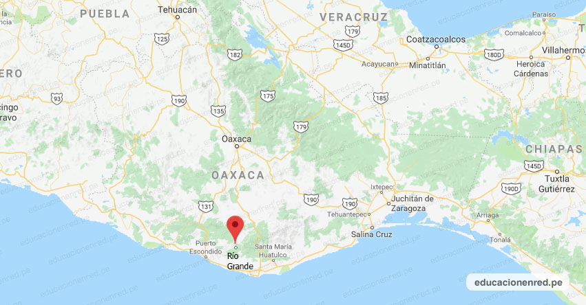 Temblor en México de Magnitud 4.1 (Hoy Sábado 31 Agosto 2019) Sismo - Epicentro - Río Grande - Oaxaca - OAX. - SSN - www.ssn.unam.mx