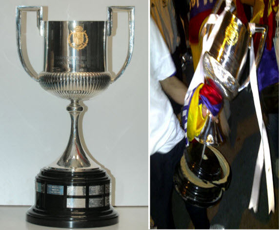 My World of Sports: Copa del Rey trophy broken in Madrid ...