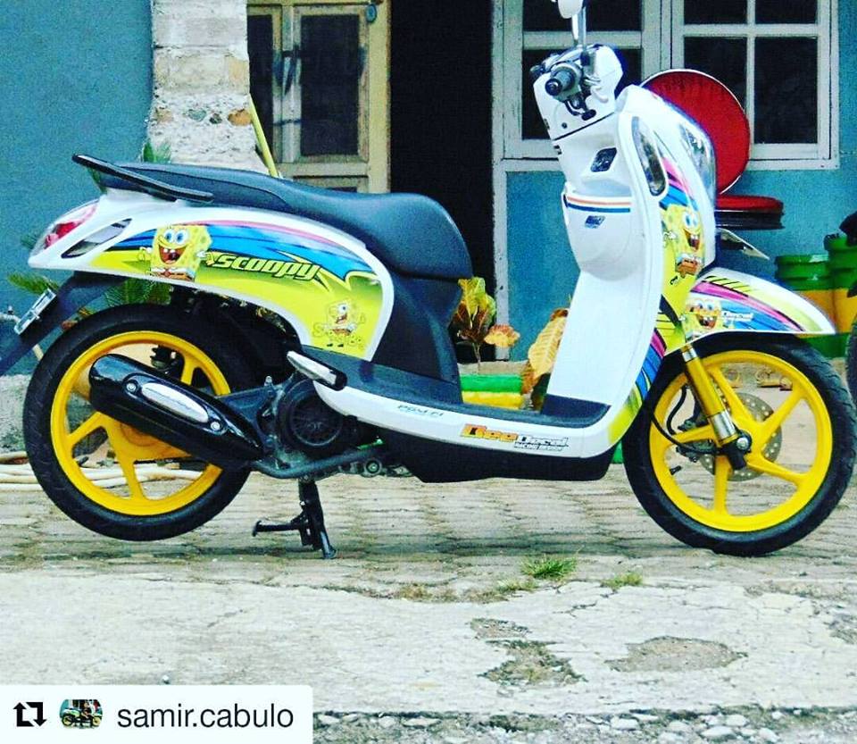 99 Gambar Motor Keren Scoopy Terkeren Gubuk Modifikasi