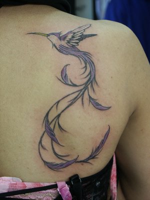 Hummingbird Tattoo Meaning Hummingbird is a part of American Indian folklore 