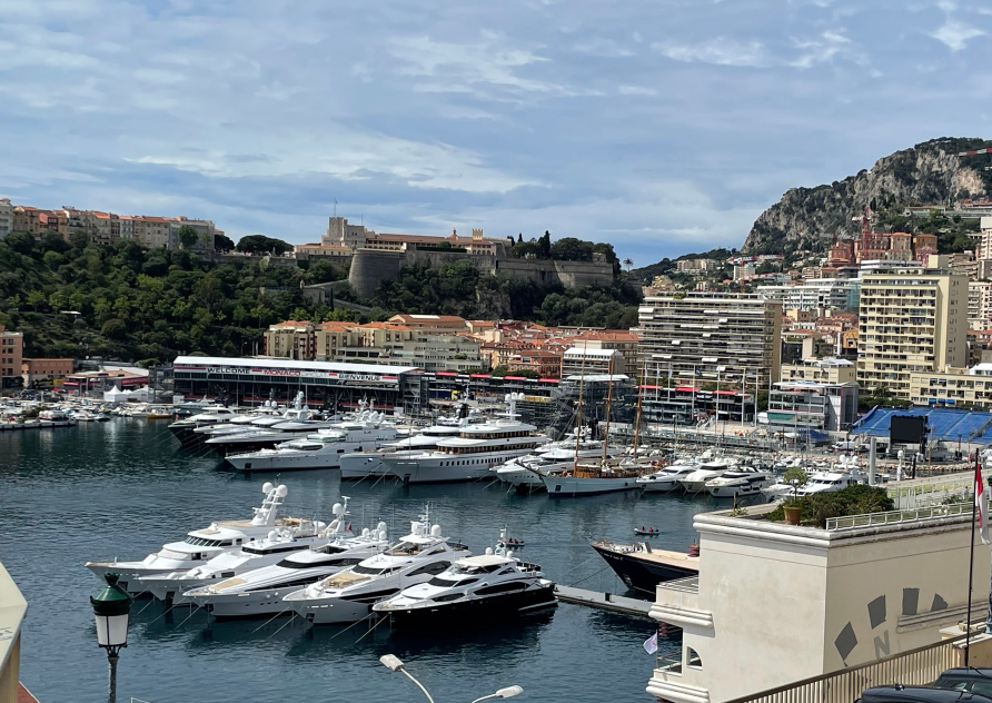 Monaco port area