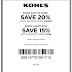 Kohls Printable Coupons May 2018