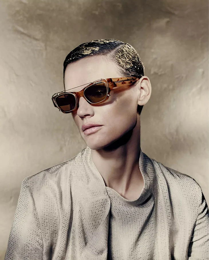 Giorgio Armani's SS23 Eyewear Campaign