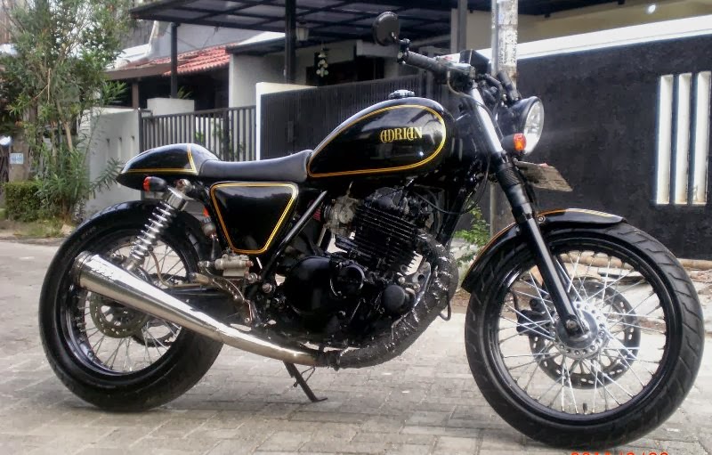 Modifikasi Suzuki Thunder Choper dan Cafe Racer