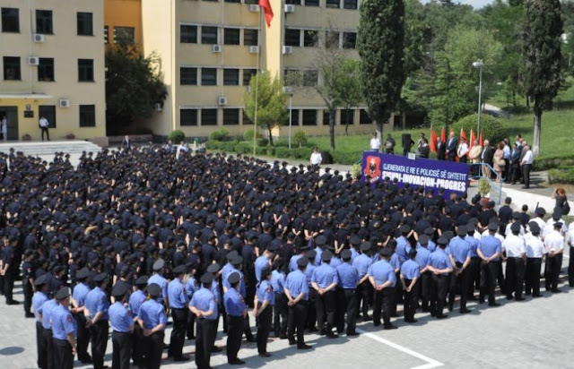 Tirana Police School Graduation ceremony