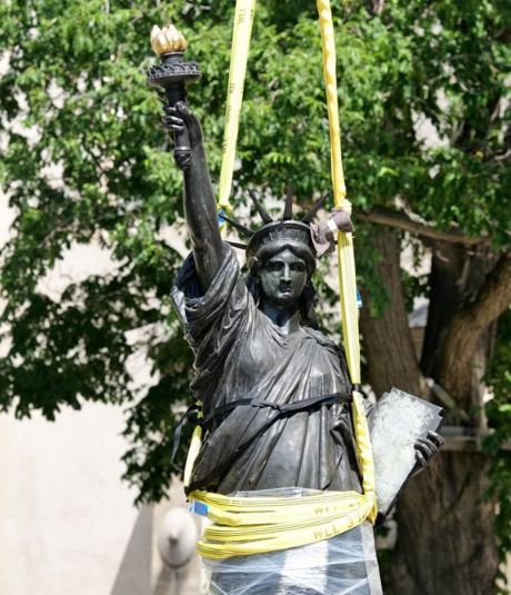 France also erected a second Statue of Liberty for the United States