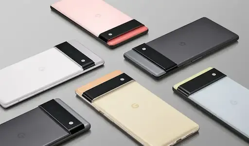 سلسلة Pixel 6 من Google آي Pixel 6 و Pixel 6 Pro