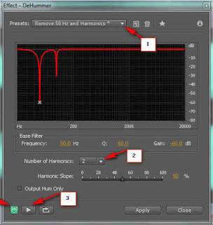 hum fix in adobe audition